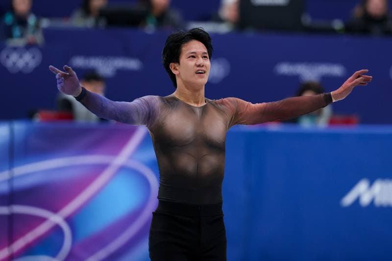 Figure Skating. Milano Cortina 2026 Winter Olympics. Matteo Rizzo. 08.02.2026