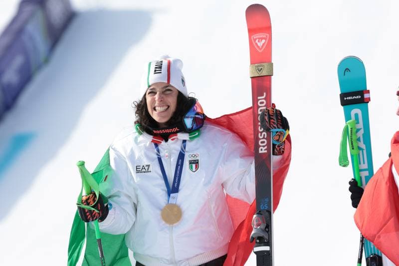 Alpine Skiing. Olympic Winter Games Milano-Cortina 2026. Women's Super-G. 12.02.2026