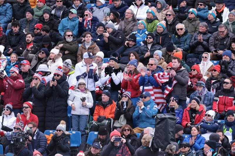 Alpine Skiing. Olympic Winter Games Milano-Cortina 2026. Women's Super-G. 12.02.2026