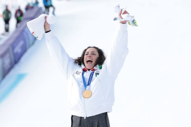 Alpine Skiing. Olympic Winter Games Milano-Cortina 2026. Women's Super-G. 12.02.2026