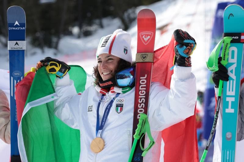 Alpine Skiing. Olympic Winter Games Milano-Cortina 2026. Women's Super-G. 12.02.2026