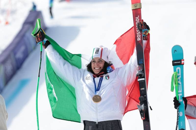 Alpine Skiing. Olympic Winter Games Milano-Cortina 2026. Women's Super-G. 12.02.2026