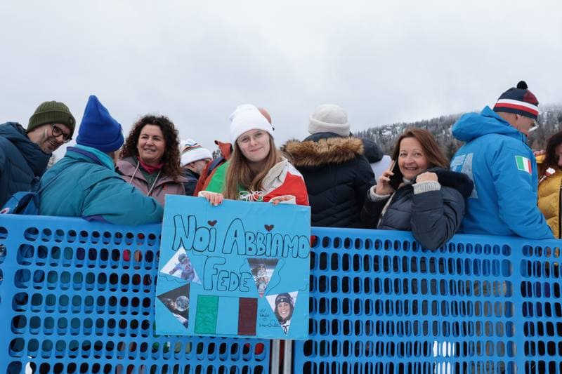 Alpine Skiing. Olympic Winter Games Milano-Cortina 2026. Women's Super-G. 12.02.2026