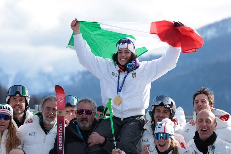 Alpine Skiing. Olympic Winter Games Milano-Cortina 2026. Women's Super-G. 12.02.2026