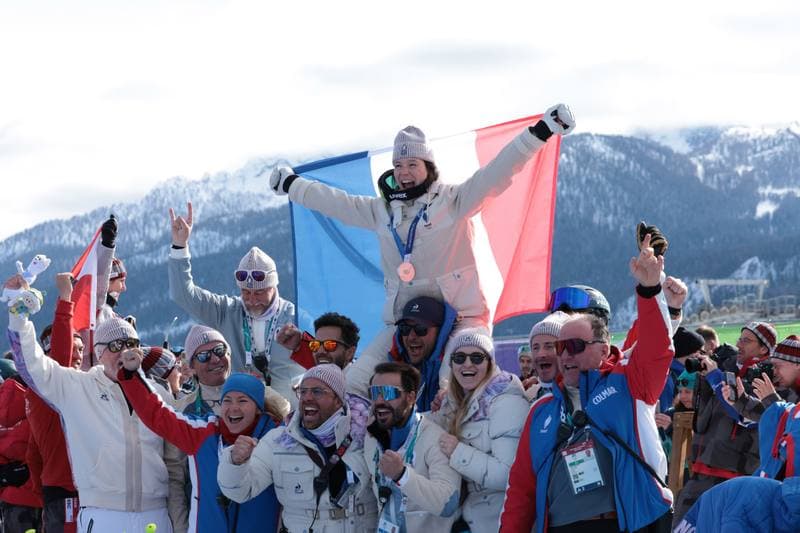 Alpine Skiing. Olympic Winter Games Milano-Cortina 2026. Women's Super-G. 12.02.2026
