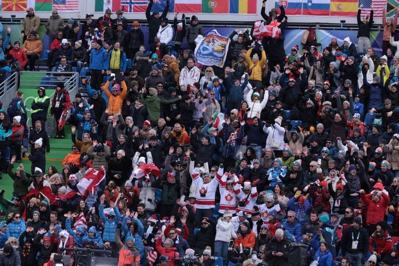 Alpine Skiing. Olympic Winter Games Milano-Cortina 2026. Women's Super-G. 12.02.2026