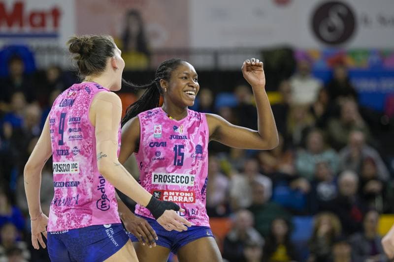 Volleyball. Italian Serie A1 Women. Il Bisonte Firenze - Prosecco Doc A.Carraro Imoco Conegliano. 10.02.2026