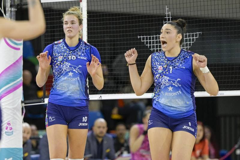 Volleyball. Italian Serie A1 Women. Il Bisonte Firenze - Prosecco Doc A.Carraro Imoco Conegliano. 10.02.2026