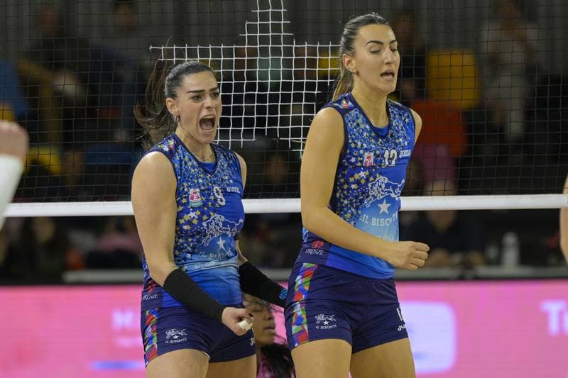 Volleyball. Italian Serie A1 Women. Il Bisonte Firenze - Prosecco Doc A.Carraro Imoco Conegliano. 10.02.2026