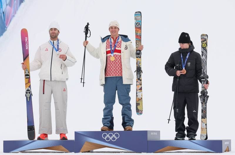 Freestyle Skiing. XXV Olympic Winter Games. Final Men's Freeski SlopeStyle. 14.02.2026