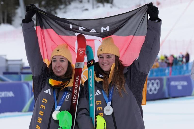 Alpine Skiing. Olympic Winter Games Milano-Cortina 2026. Women's Team Combined. 10.02.2026