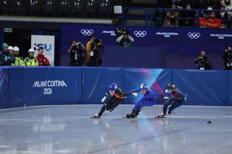 Short Track Speed Skating. Olympic Winter Games Milano-Cortina 2026. Mixed Team Relay Finals. 10.02.2026