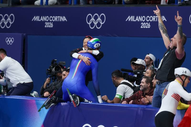 Short Track Speed Skating. Olympic Winter Games Milano-Cortina 2026. Mixed Team Relay Finals. 10.02.2026