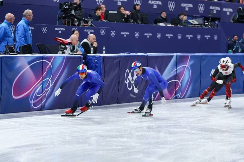 Short Track Speed Skating. Olympic Winter Games Milano-Cortina 2026. Mixed Team Relay Finals. 10.02.2026
