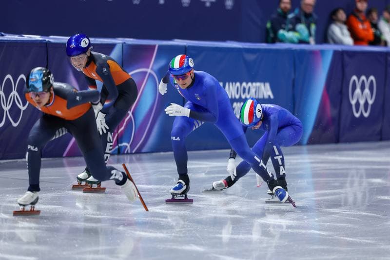 Short Track Speed Skating. Olympic Winter Games Milano-Cortina 2026. Mixed Team Relay Finals. 10.02.2026