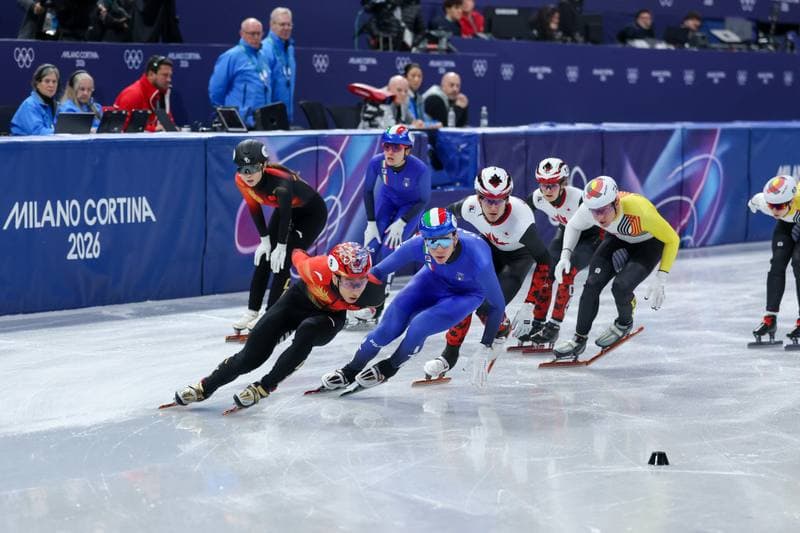 Short Track Speed Skating. Olympic Winter Games Milano-Cortina 2026. Mixed Team Relay Finals. 10.02.2026
