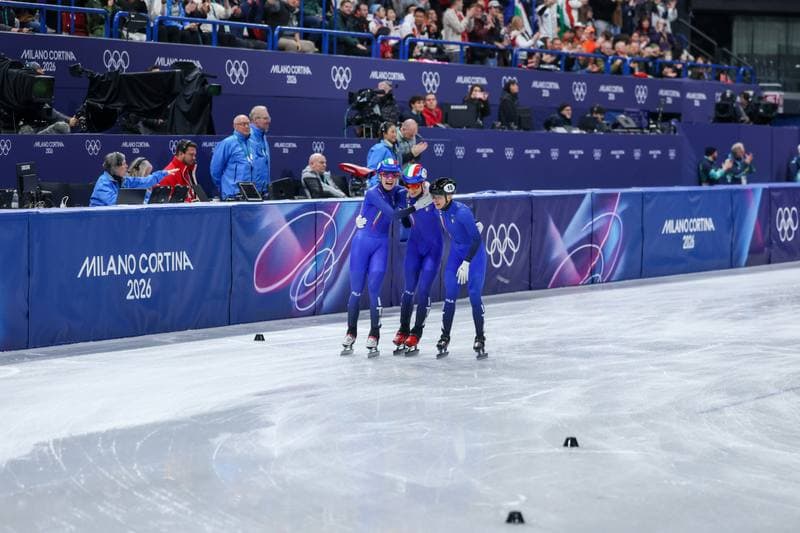 Short Track Speed Skating. Olympic Winter Games Milano-Cortina 2026. Mixed Team Relay Finals. 10.02.2026