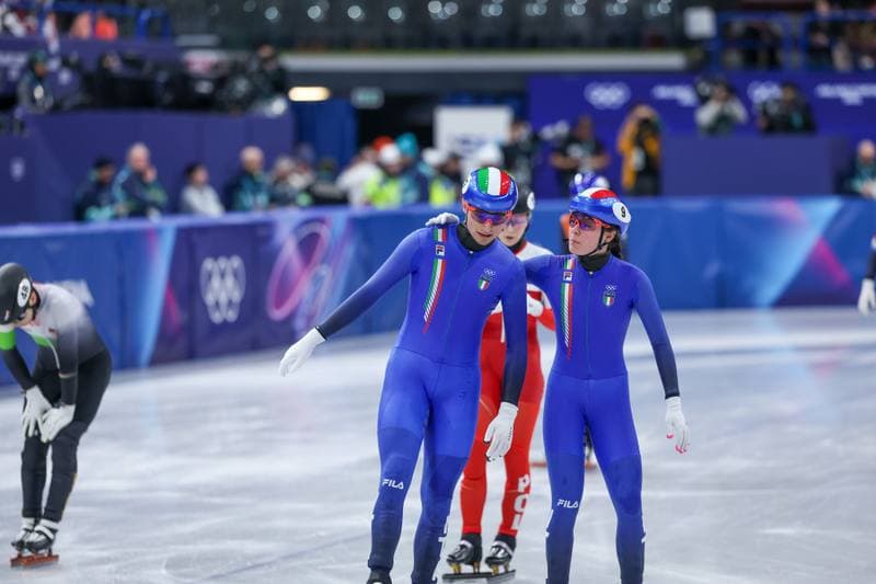 Short Track Speed Skating. Olympic Winter Games Milano-Cortina 2026. Mixed Team Relay Finals. 10.02.2026