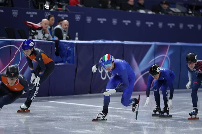Short Track Speed Skating. Olympic Winter Games Milano-Cortina 2026. Mixed Team Relay Finals. 10.02.2026