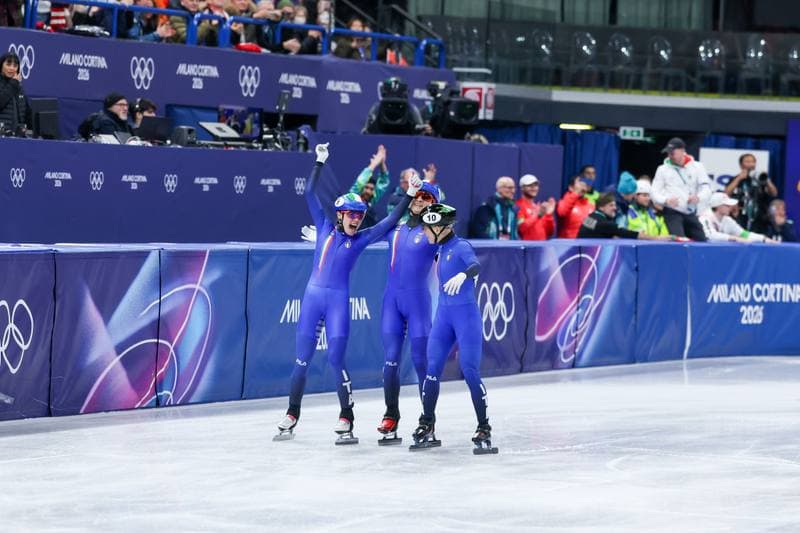 Short Track Speed Skating. Olympic Winter Games Milano-Cortina 2026. Mixed Team Relay Finals. 10.02.2026