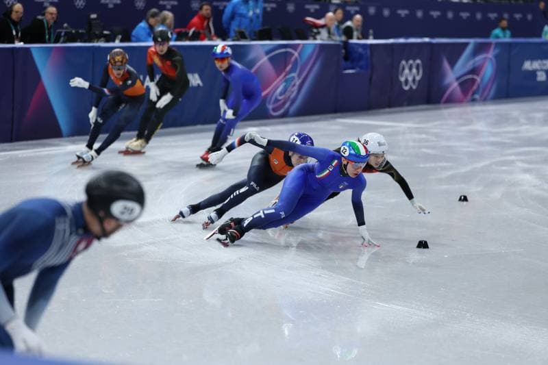 Short Track Speed Skating. Olympic Winter Games Milano-Cortina 2026. Mixed Team Relay Finals. 10.02.2026