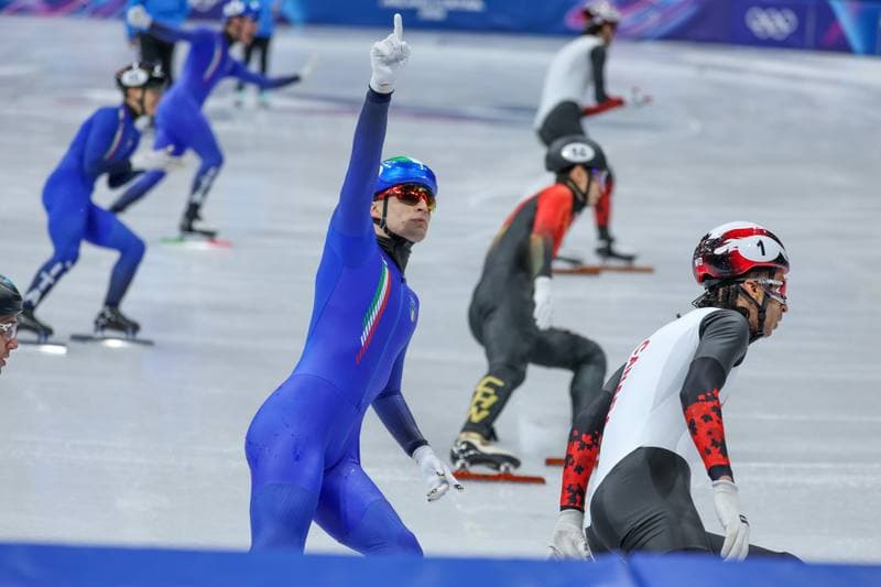 Short Track Speed Skating. Olympic Winter Games Milano-Cortina 2026. Mixed Team Relay Finals. 10.02.2026