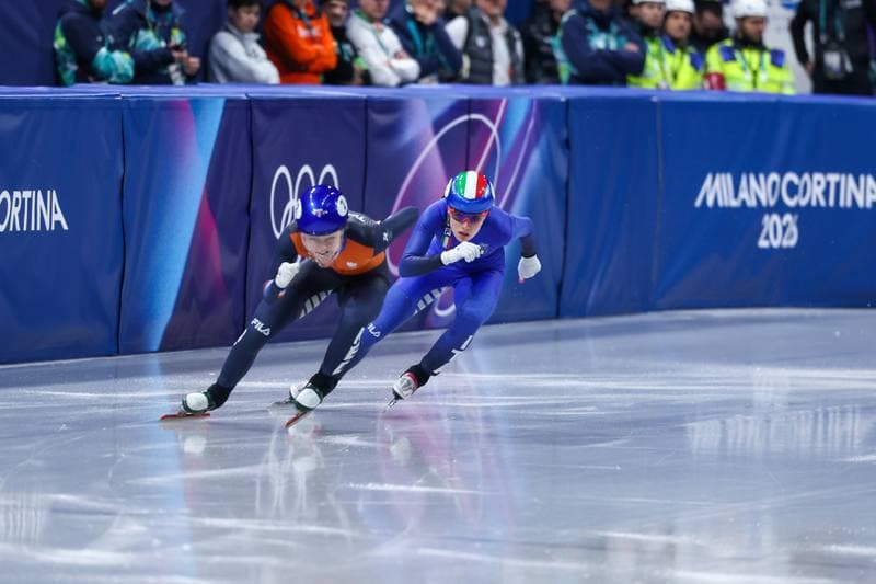 Short Track Speed Skating. Olympic Winter Games Milano-Cortina 2026. Mixed Team Relay Finals. 10.02.2026