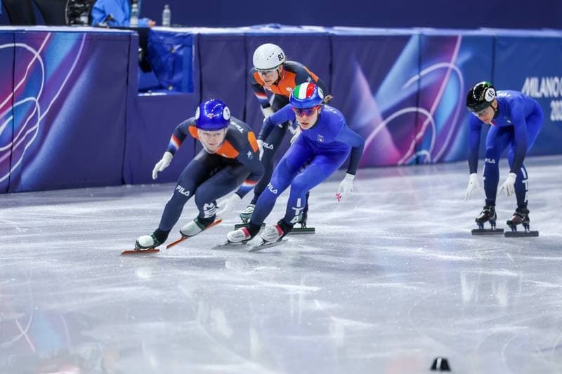 Short Track Speed Skating. Olympic Winter Games Milano-Cortina 2026. Mixed Team Relay Finals. 10.02.2026