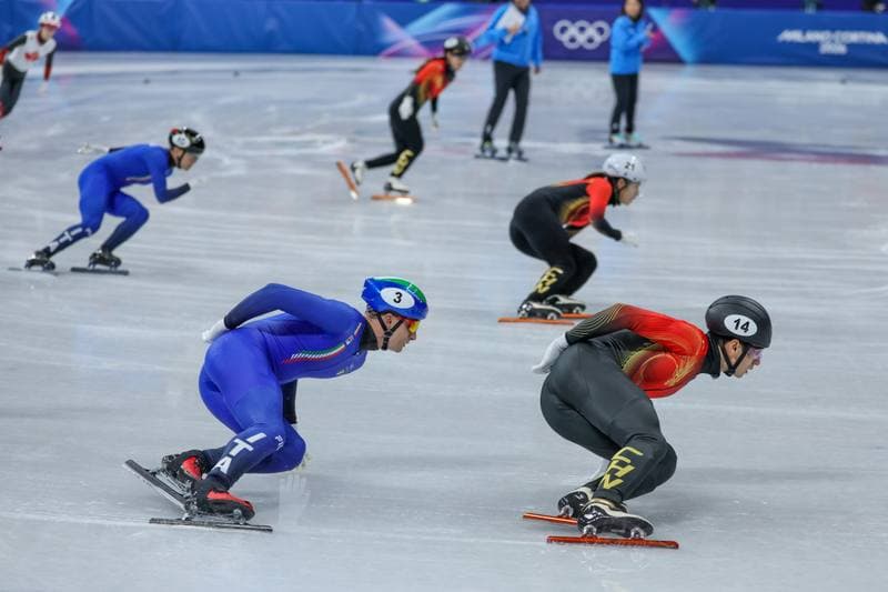 Short Track Speed Skating. Olympic Winter Games Milano-Cortina 2026. Mixed Team Relay Finals. 10.02.2026