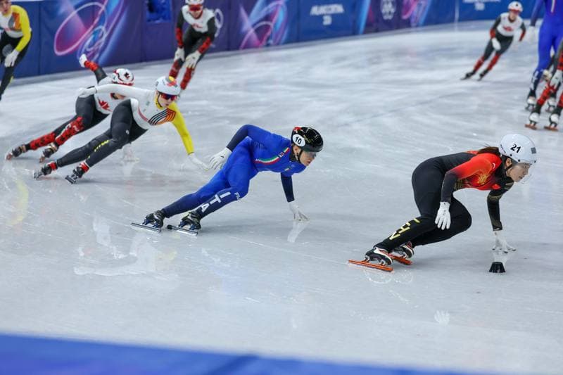 Short Track Speed Skating. Olympic Winter Games Milano-Cortina 2026. Mixed Team Relay Finals. 10.02.2026