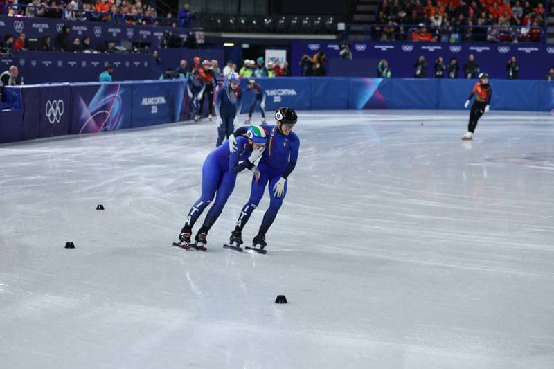 Short Track Speed Skating. Olympic Winter Games Milano-Cortina 2026. Mixed Team Relay Finals. 10.02.2026