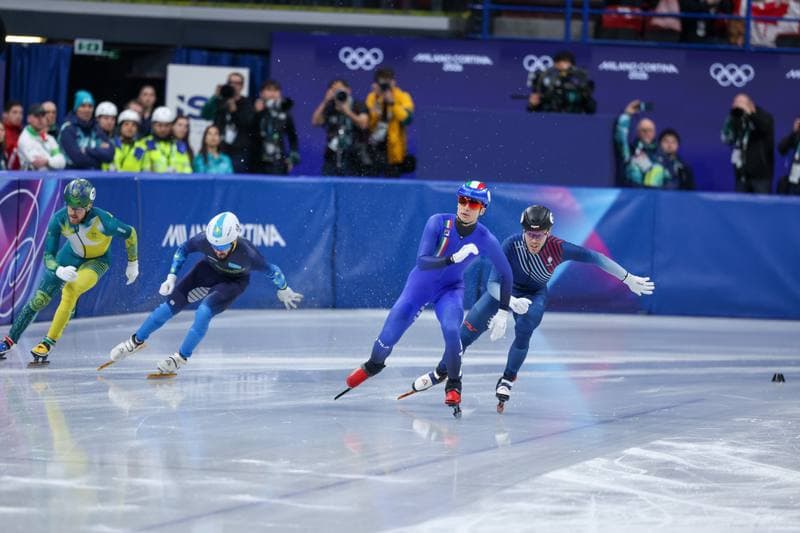 Short Track Speed Skating. Olympic Winter Games Milano-Cortina 2026. Mixed Team Relay Finals. 10.02.2026