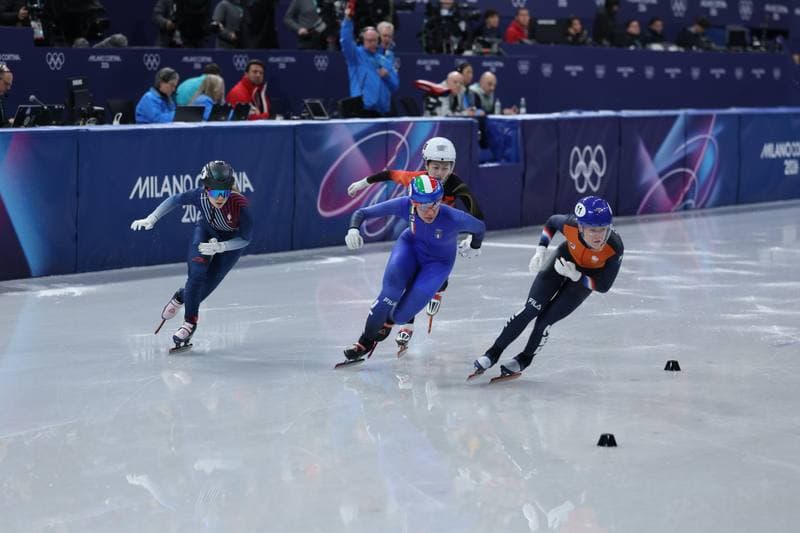 Short Track Speed Skating. Olympic Winter Games Milano-Cortina 2026. Mixed Team Relay Finals. 10.02.2026