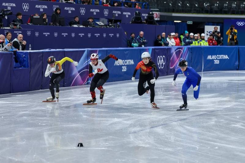 Short Track Speed Skating. Olympic Winter Games Milano-Cortina 2026. Mixed Team Relay Finals. 10.02.2026