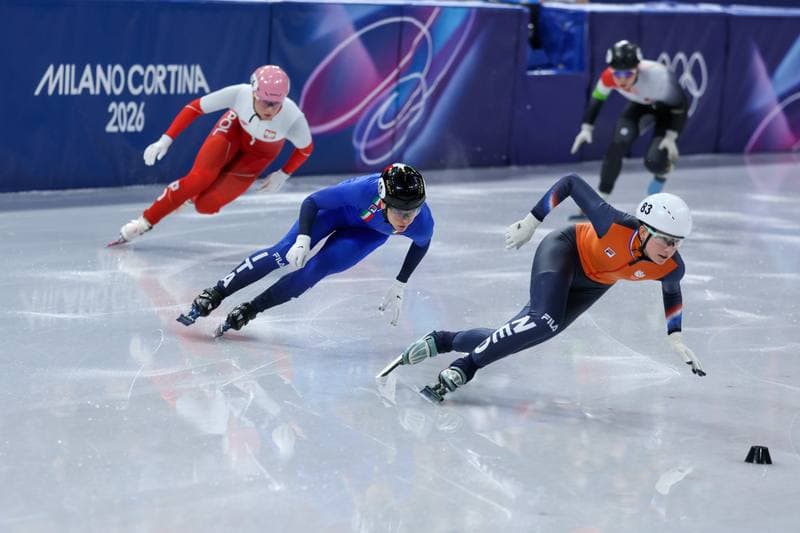Short Track Speed Skating. Olympic Winter Games Milano-Cortina 2026. Mixed Team Relay Finals. 10.02.2026