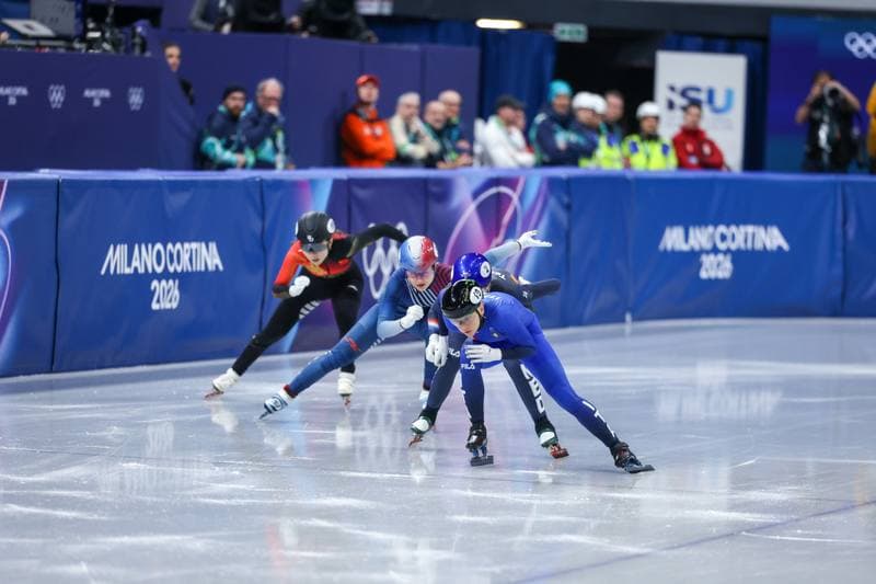 Short Track Speed Skating. Olympic Winter Games Milano-Cortina 2026. Mixed Team Relay Finals. 10.02.2026