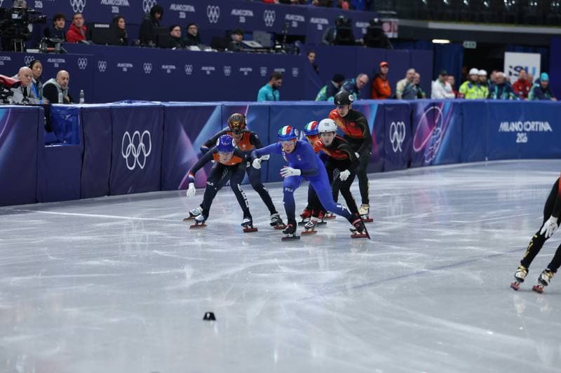 Short Track Speed Skating. Olympic Winter Games Milano-Cortina 2026. Mixed Team Relay Finals. 10.02.2026