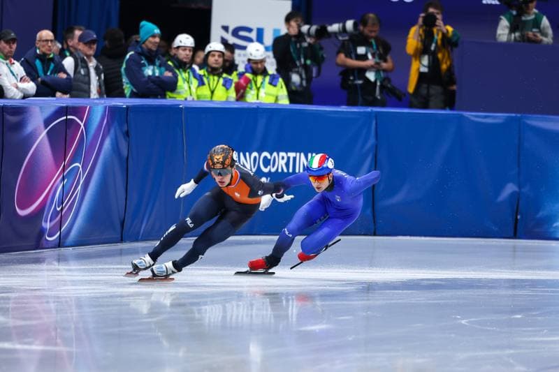 Short Track Speed Skating. Olympic Winter Games Milano-Cortina 2026. Mixed Team Relay Finals. 10.02.2026