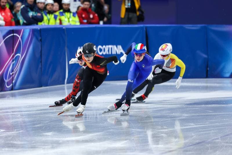 Short Track Speed Skating. Olympic Winter Games Milano-Cortina 2026. Mixed Team Relay Finals. 10.02.2026