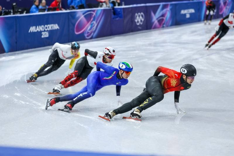 Short Track Speed Skating. Olympic Winter Games Milano-Cortina 2026. Mixed Team Relay Finals. 10.02.2026