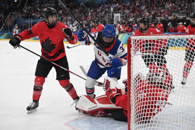 Ice Hockey. Olympic Winter Games Milano-Cortina 2026. Canada - USA. 10.02.2026