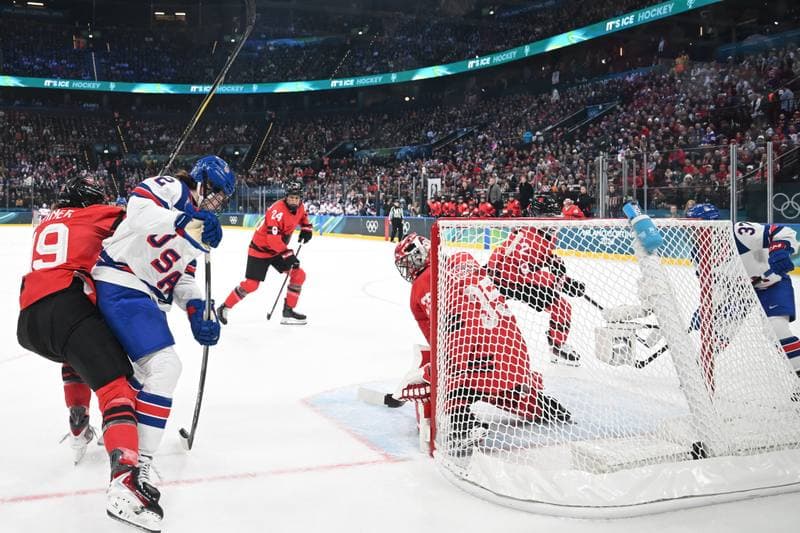 Ice Hockey. Olympic Winter Games Milano-Cortina 2026. Canada - USA. 10.02.2026
