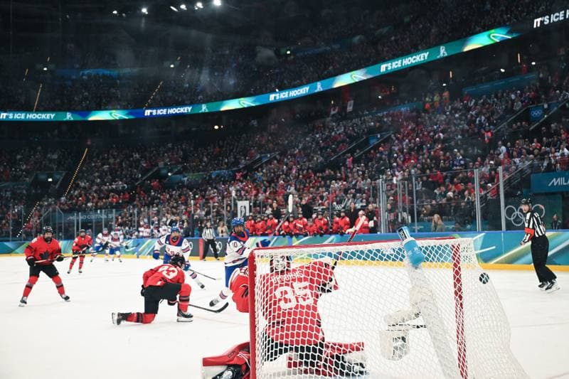 Ice Hockey. Olympic Winter Games Milano-Cortina 2026. Canada - USA. 10.02.2026
