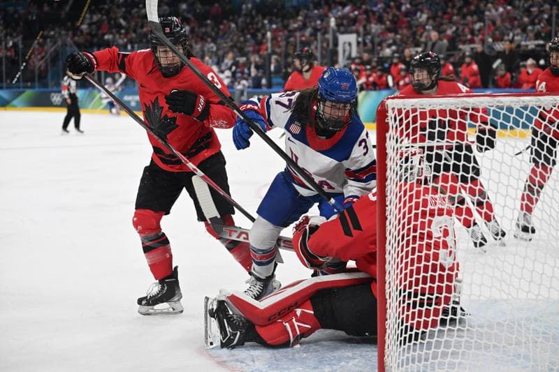 Ice Hockey. Olympic Winter Games Milano-Cortina 2026. Canada - USA. 10.02.2026