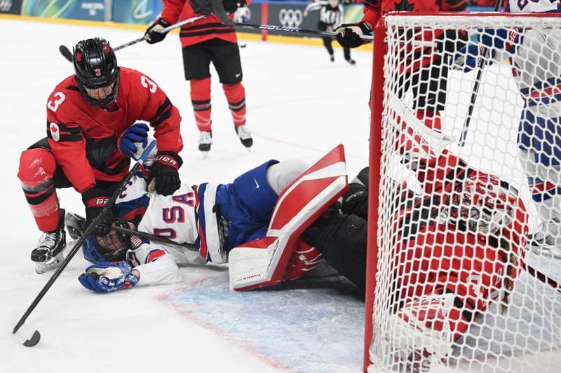 Ice Hockey. Olympic Winter Games Milano-Cortina 2026. Canada - USA. 10.02.2026