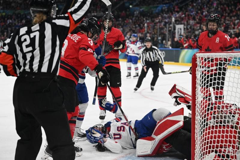 Ice Hockey. Olympic Winter Games Milano-Cortina 2026. Canada - USA. 10.02.2026