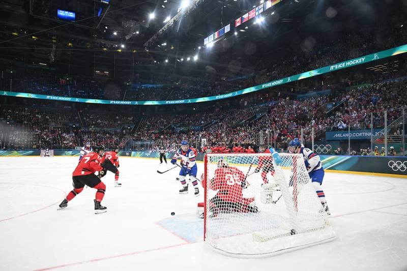 Ice Hockey. Olympic Winter Games Milano-Cortina 2026. Canada - USA. 10.02.2026