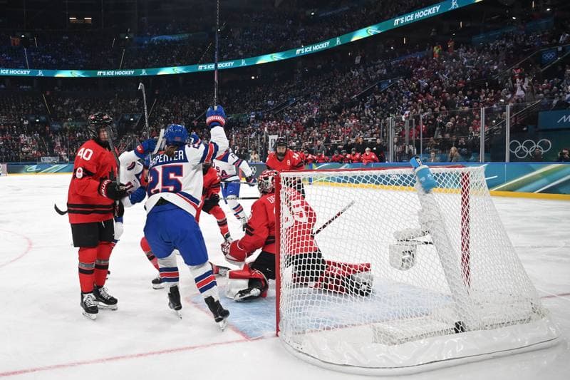 Ice Hockey. Olympic Winter Games Milano-Cortina 2026. Canada - USA. 10.02.2026