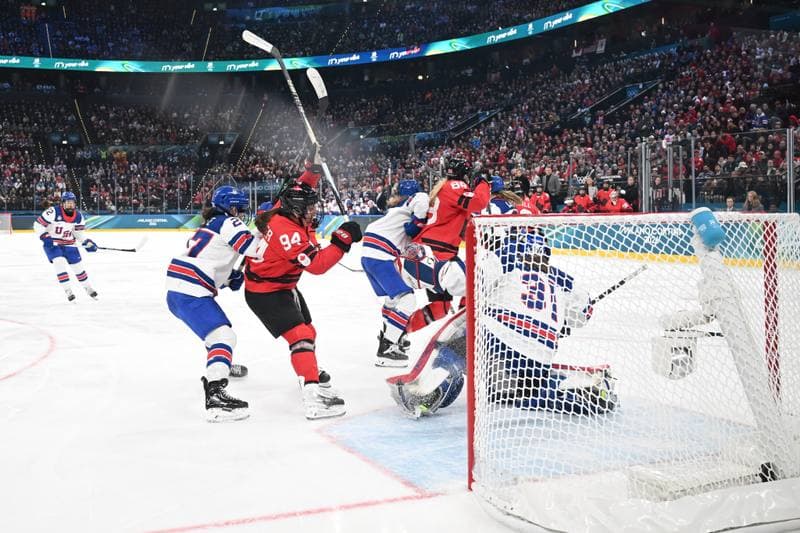 Ice Hockey. Olympic Winter Games Milano-Cortina 2026. Canada - USA. 10.02.2026