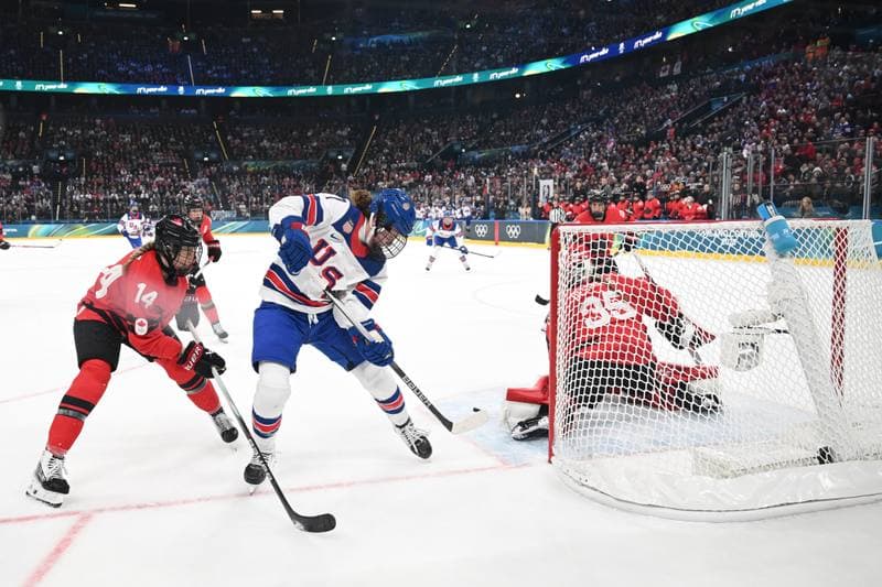 Ice Hockey. Olympic Winter Games Milano-Cortina 2026. Canada - USA. 10.02.2026